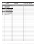 Sample of Two Page Encounter Form, Page 2