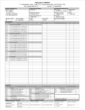 Sample of One Page Mods and Fees Encounter Form