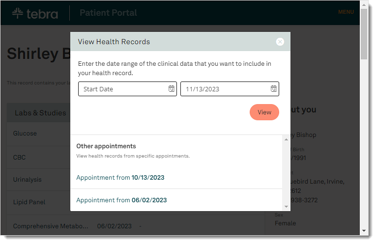 PatientExp_PatientPortal_ViewHealthRecord.png