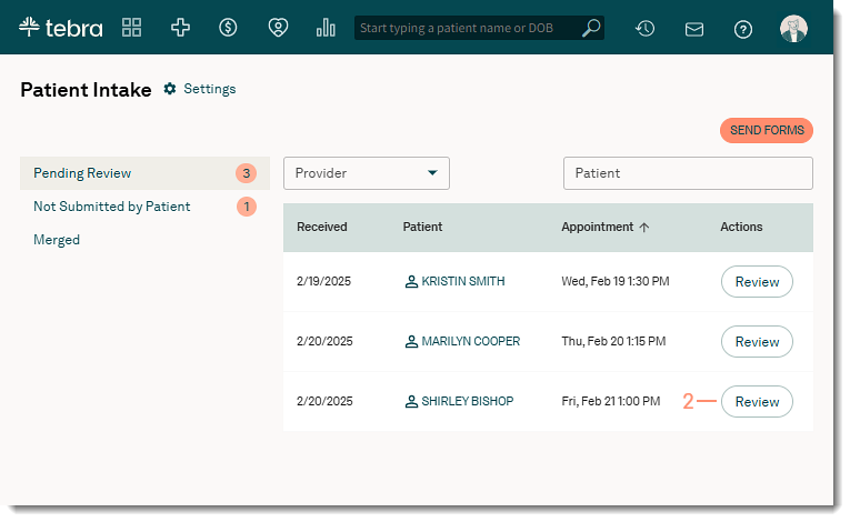 Engage_PatientIntake_PendingReview